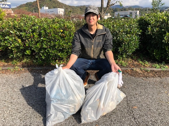 きれいな釣場をいつまでも・・・。