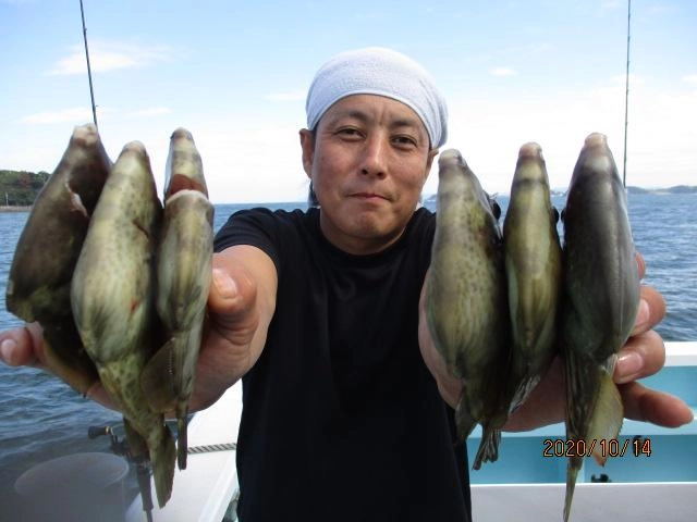まだまだ これから旨さが更に増してきますッ 初秋カワハギッ(о´∀`о)