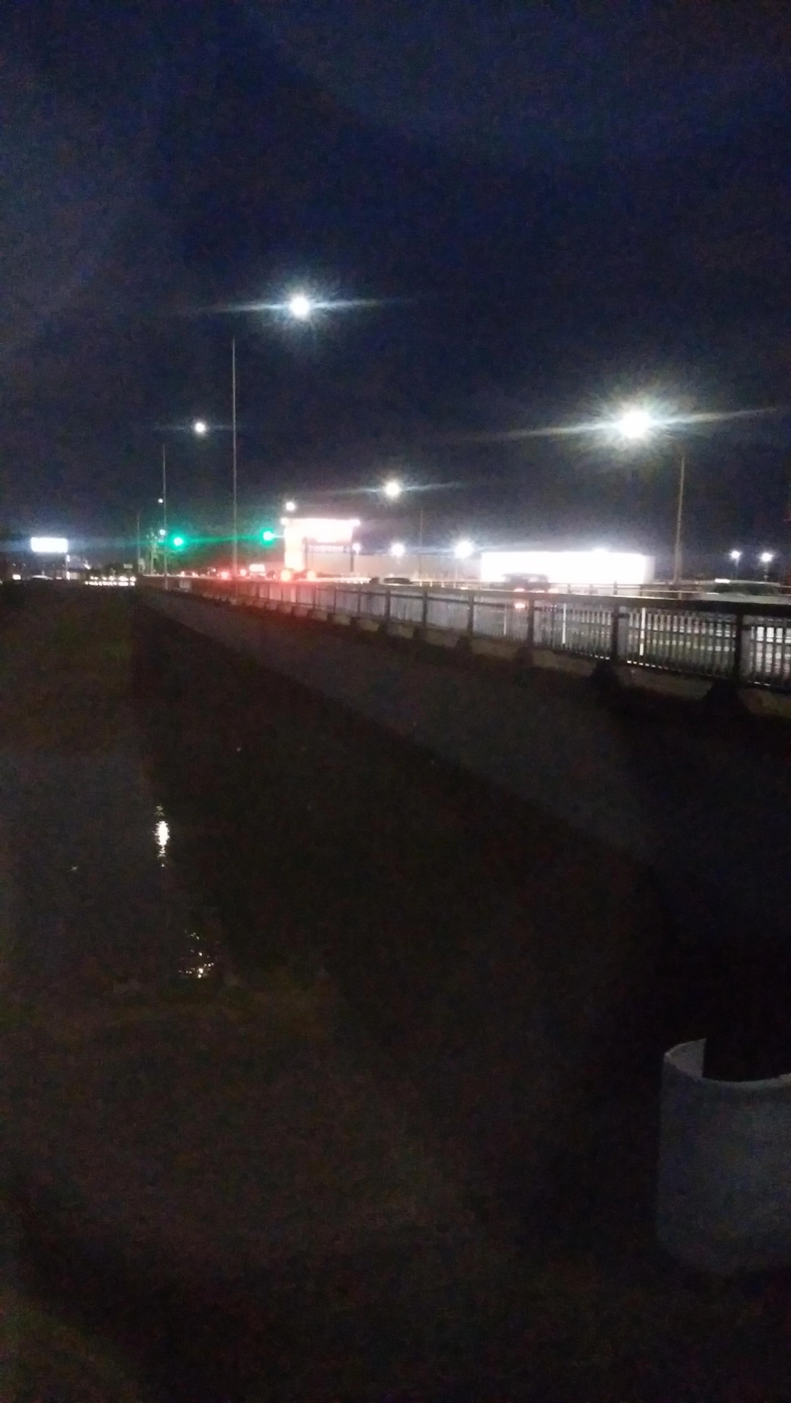 雨天は
橋下がグッド？