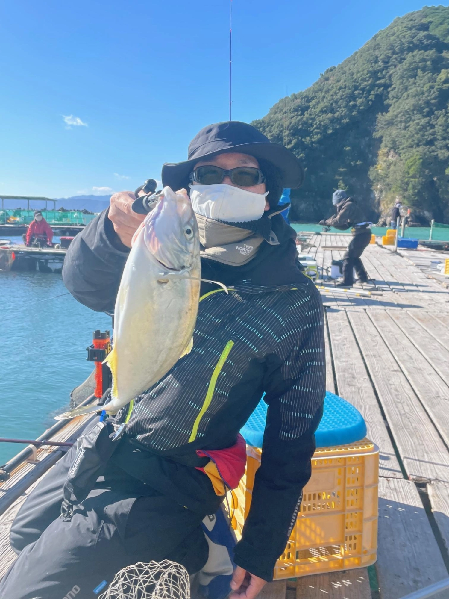 半田店スタッフ岡本は高級シマアジGET！