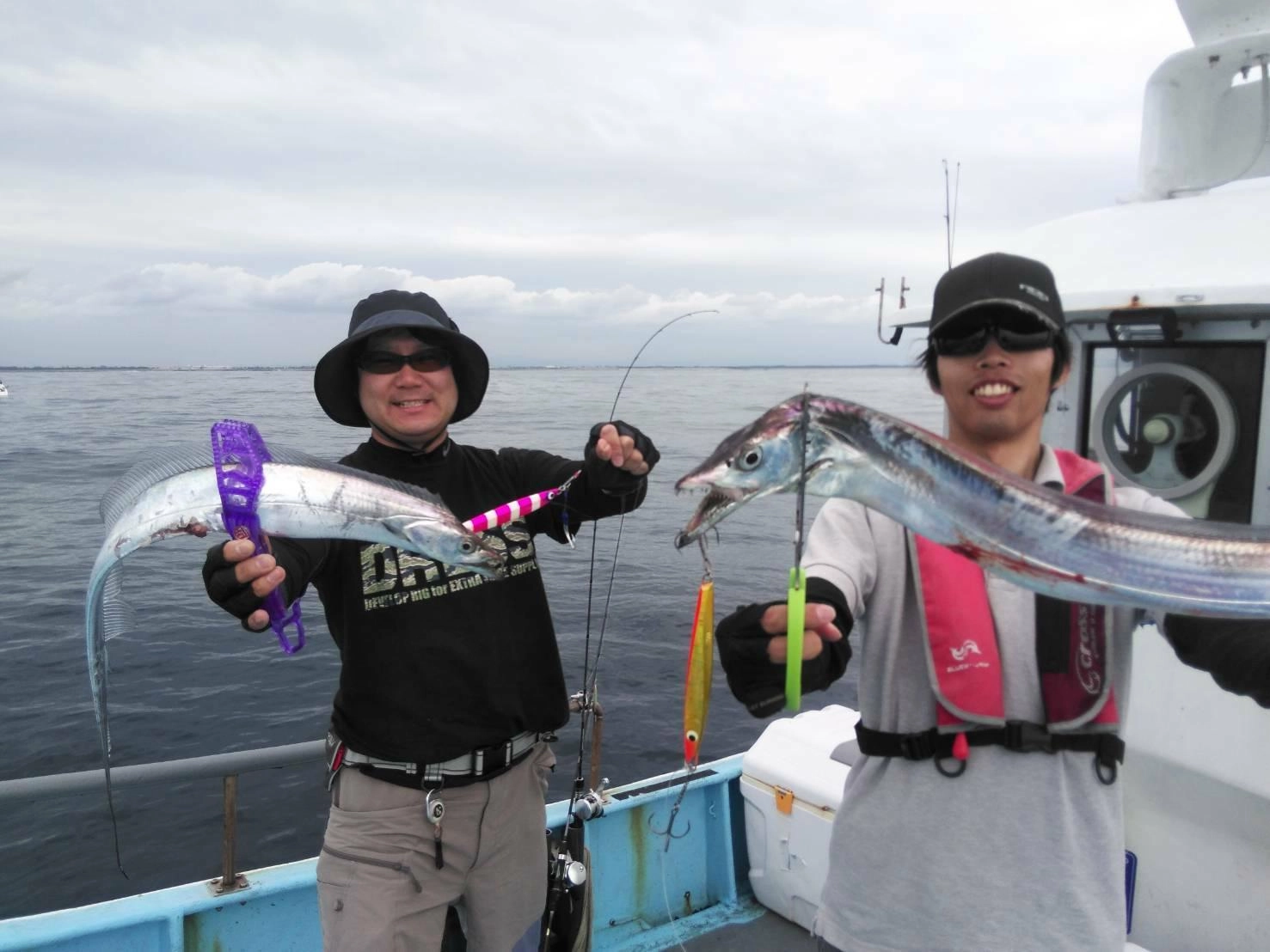 タチウオジギング好調キープです。