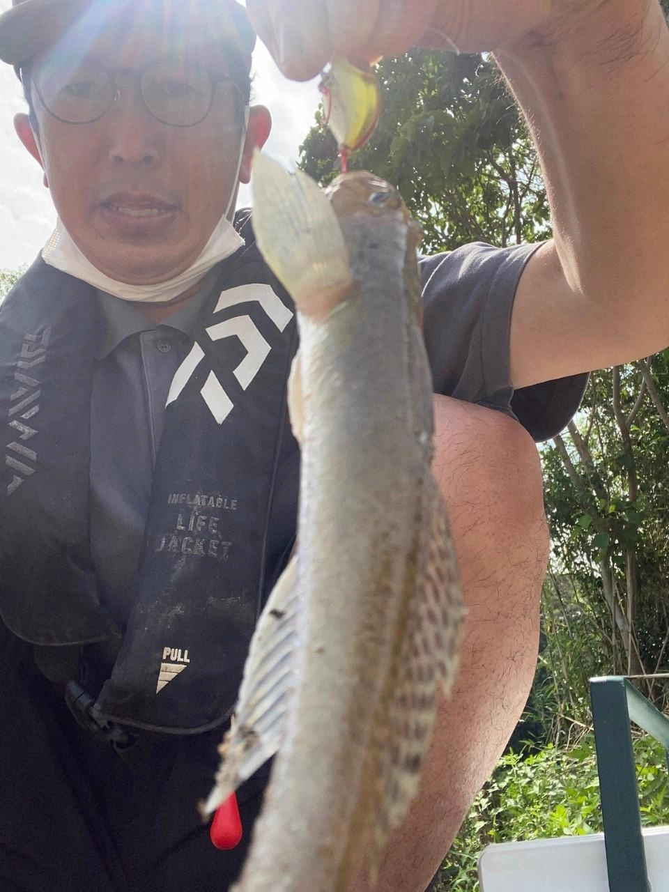 スタッフ佐野釣行♪ハゼクラは数はあまり釣れませんでしたがデカいハゼ釣れました♪