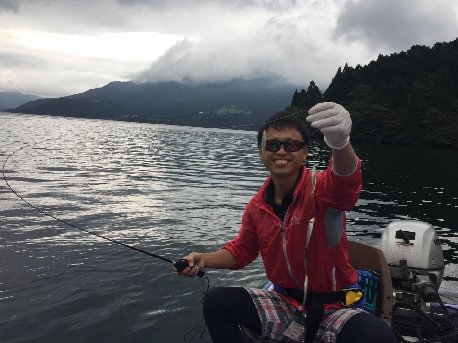 ワカサギのサイズがＵＰしてきました！