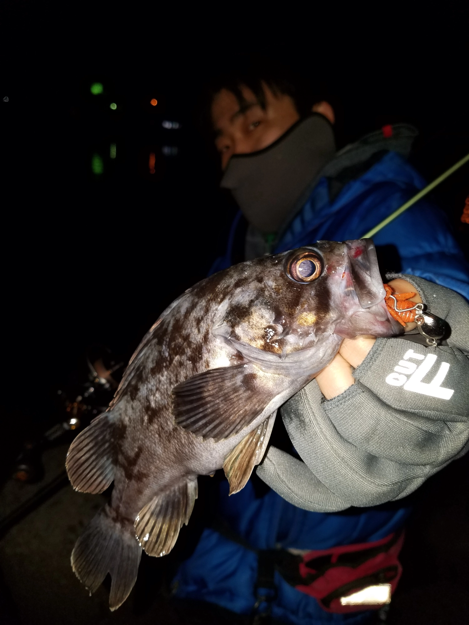 ジャコバグ＋根魚玉　飛距離抜群！広範囲にサーチできるのでこちらもオススメ！