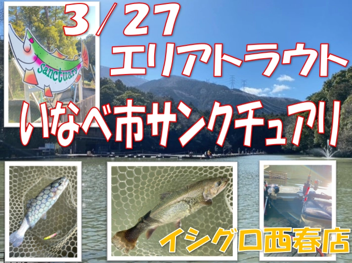 天気は良かったですが、強風が大敵でした・・・しかし魚たちは元気いっぱい！