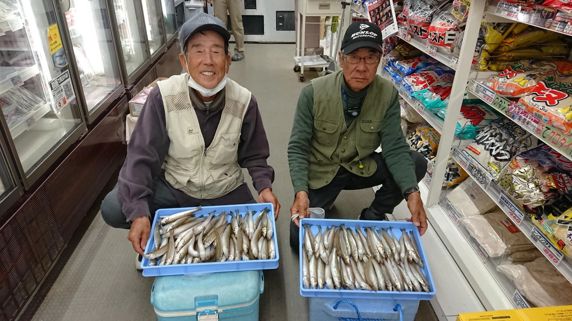 当店常連様　柴田様、尾崎様の釣果！
