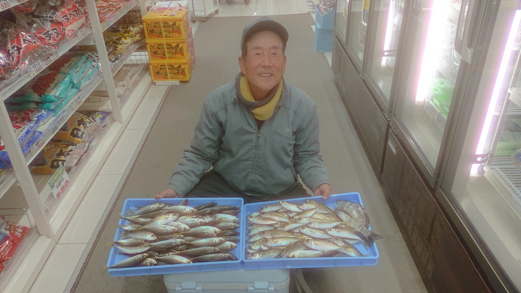 お馴染み常連様　柴田様の釣果！