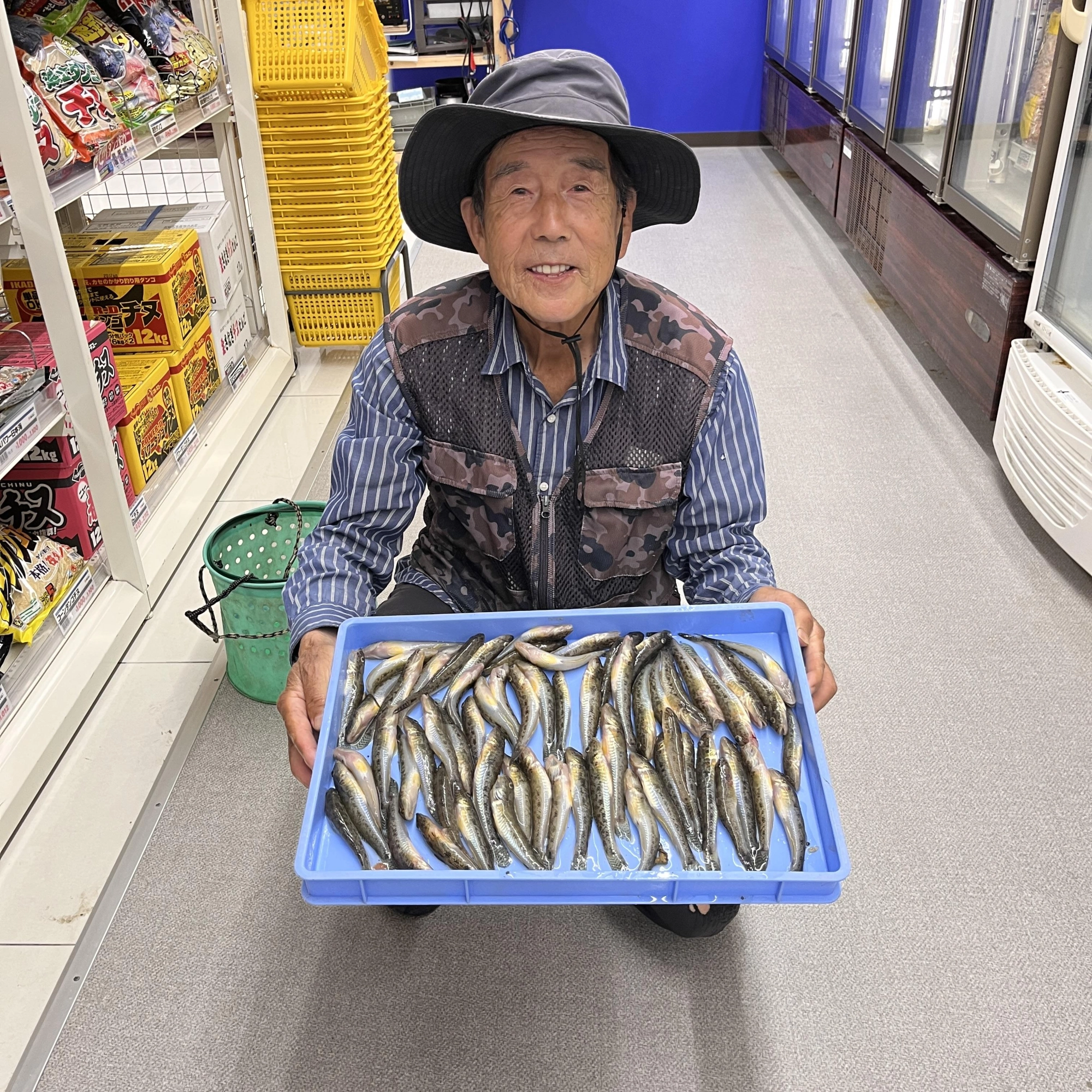 毎度おなじみ常連様　柴田様の釣果！