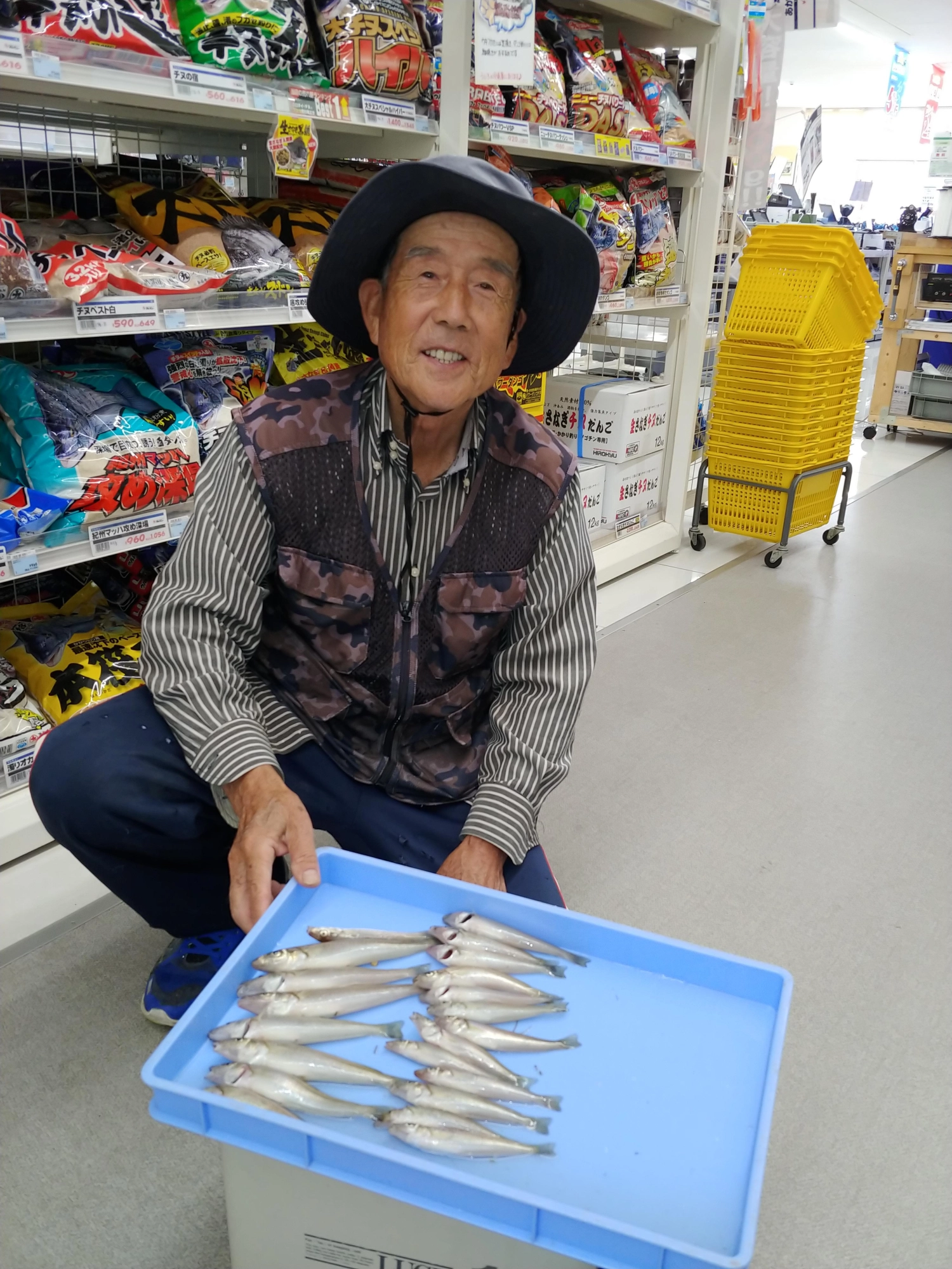 豊橋市の柴田様昨日のリベンジで今朝は三河湾内でキスGET！