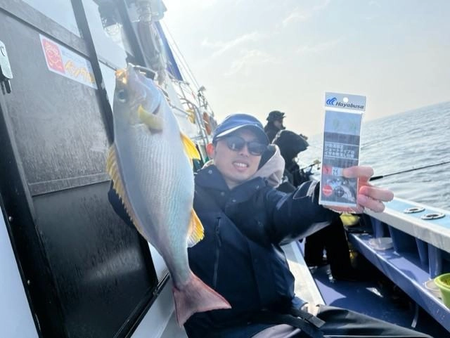 大きなイサキが釣れますよ！