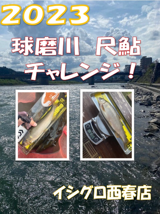 2023.9/11～15　球磨川尺鮎チャレンジ！