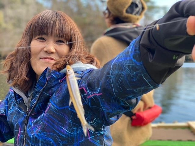 三河湖では来春ワカサギ放流予定です!!数釣も期待できます♪