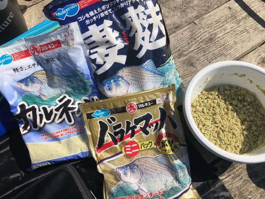 エサの配合はこちらも使用！