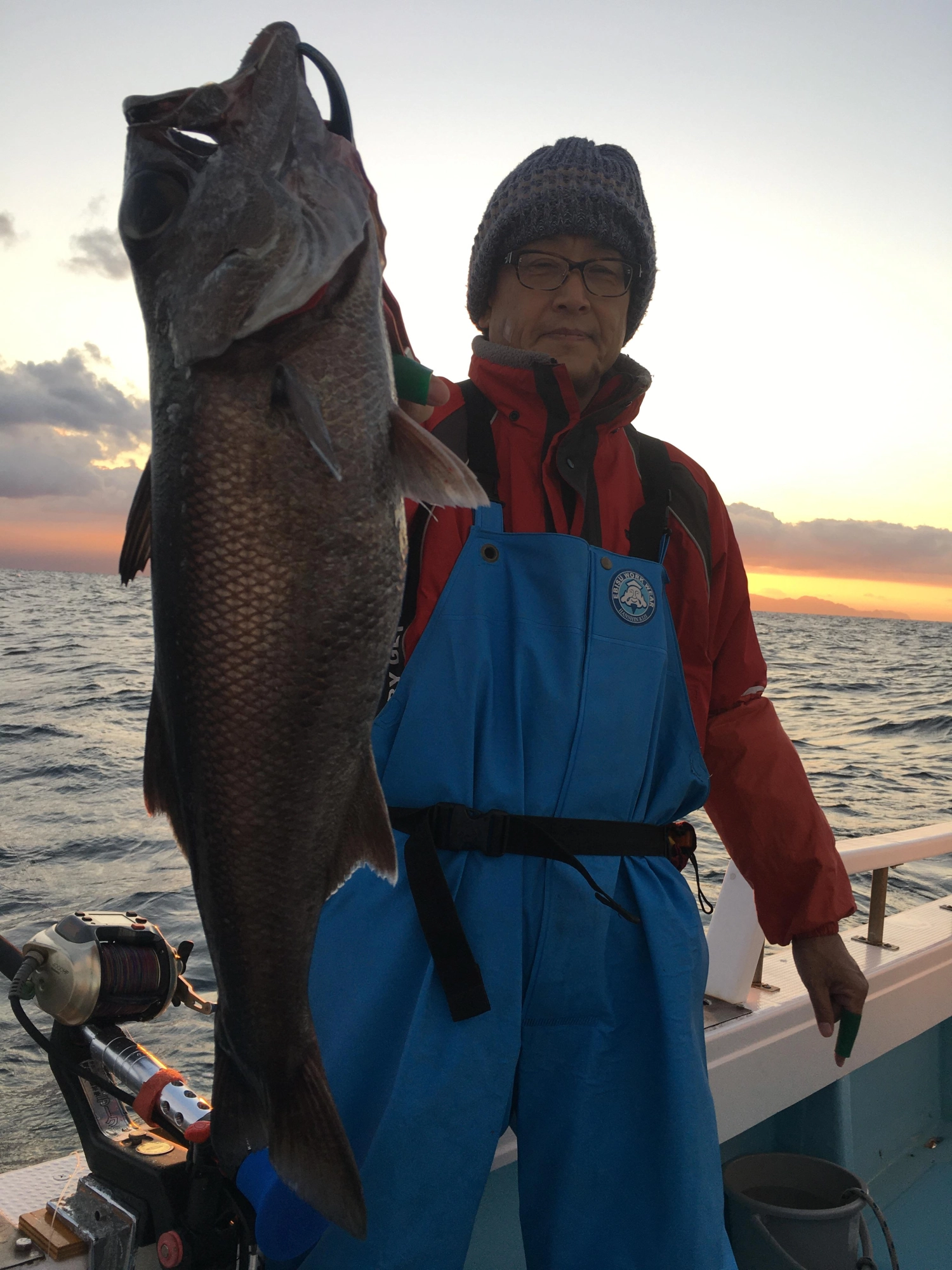 餌釣りにも大ムツが来ました！