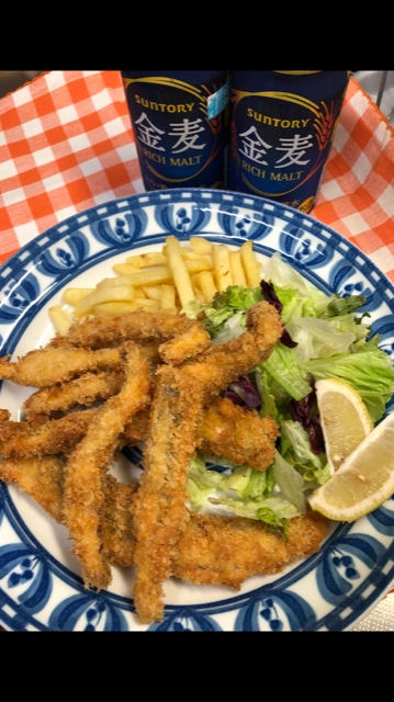 シイラはフライで食するのがオススメです