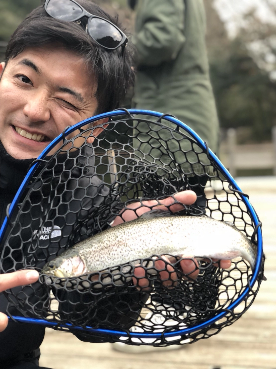 第１ポンドには４０ｃｍ級も!!ｂｙイシグロ鳴海店　漆畑
