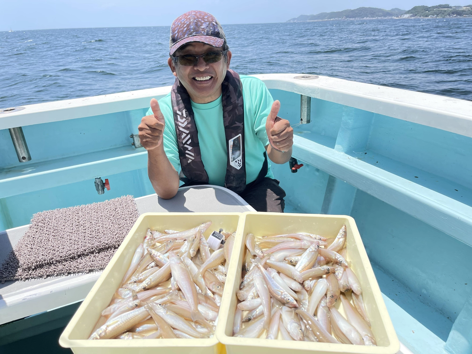 こちらの常連様も究極の【デカポチャギス】主体に❶❶❶本も釣りましたッ(°▽°)