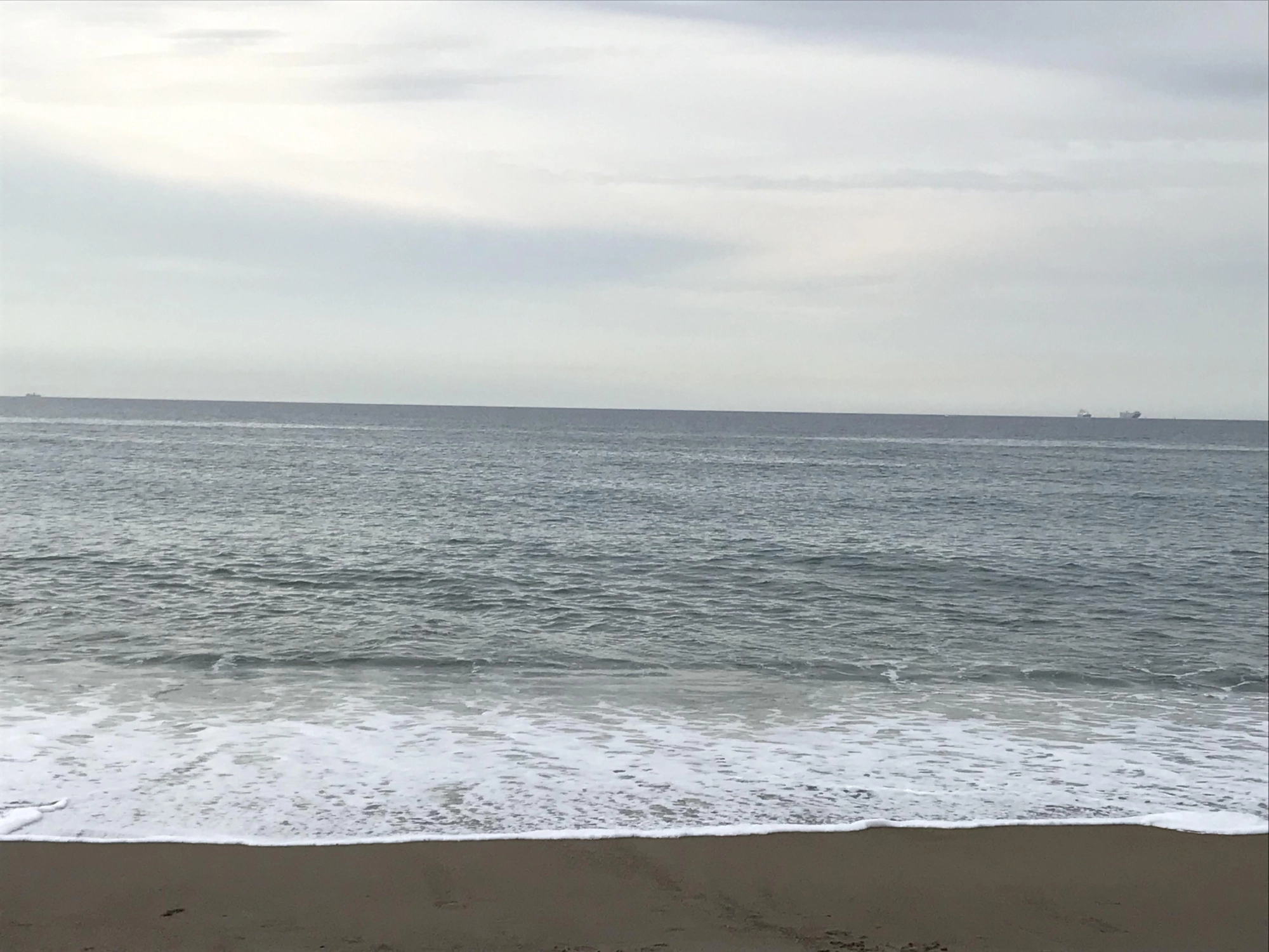 当日の海の様子