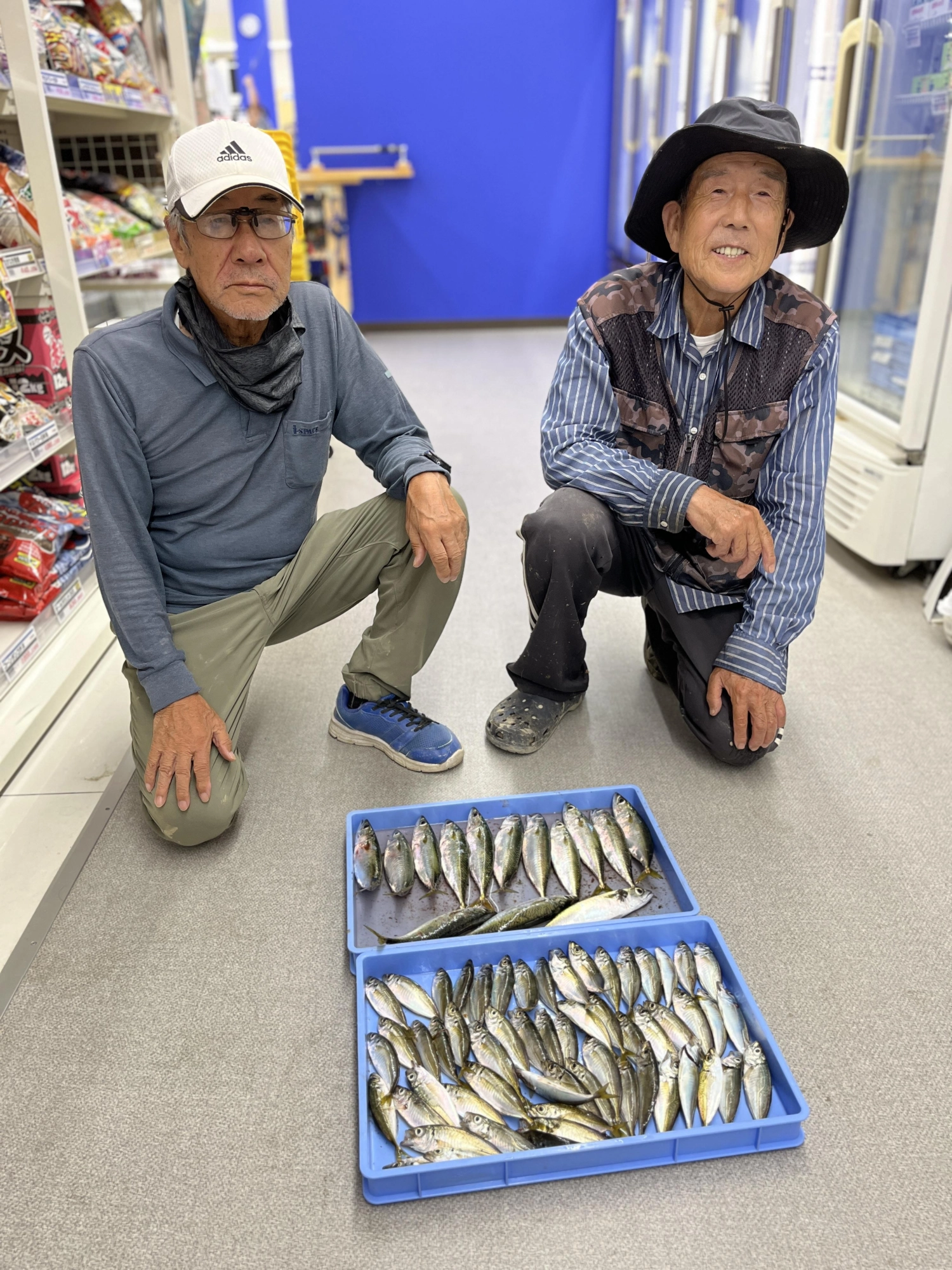 当店常連様　柴田様　尾崎様の釣果