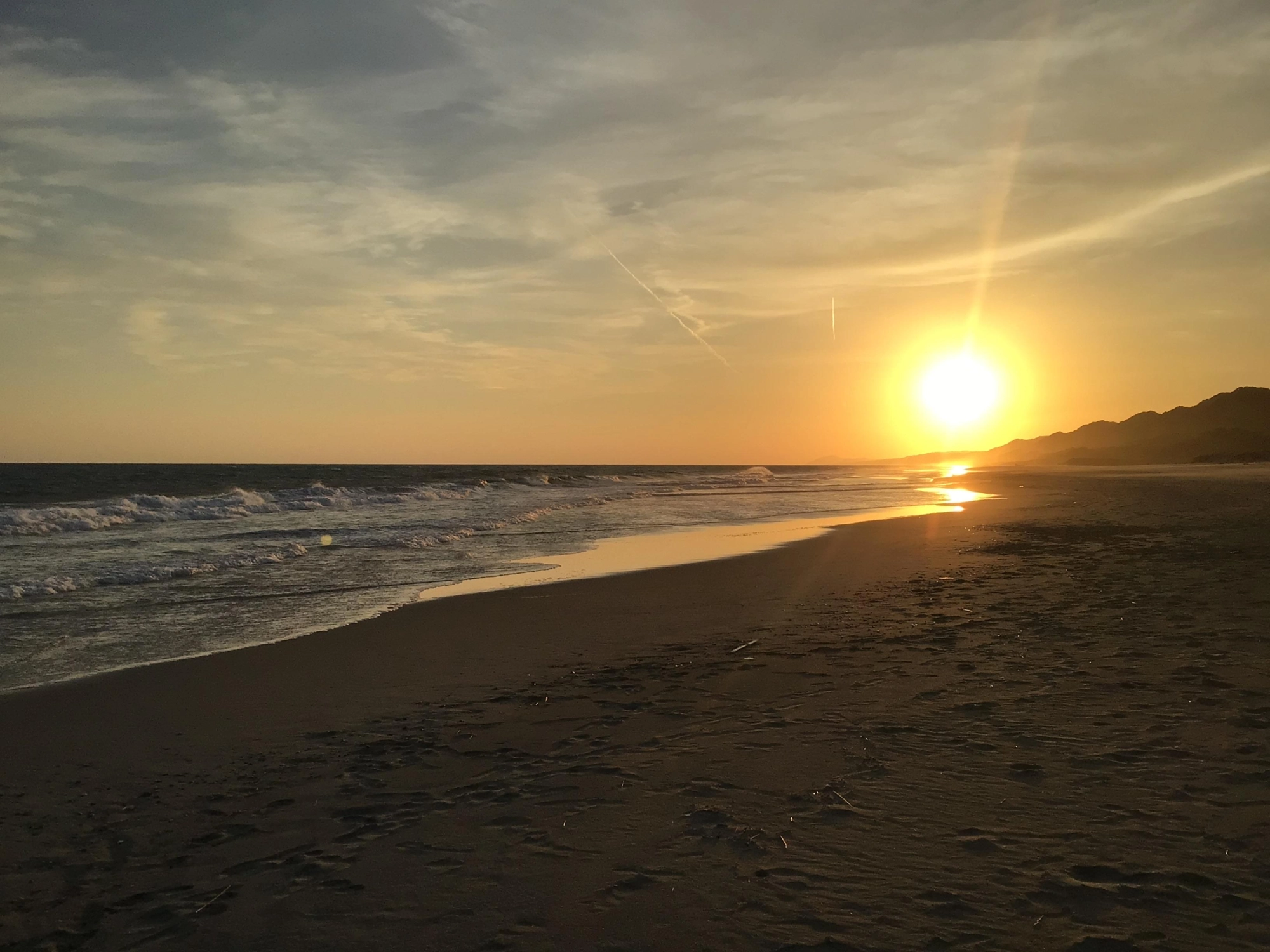 夕日が綺麗デス❗️