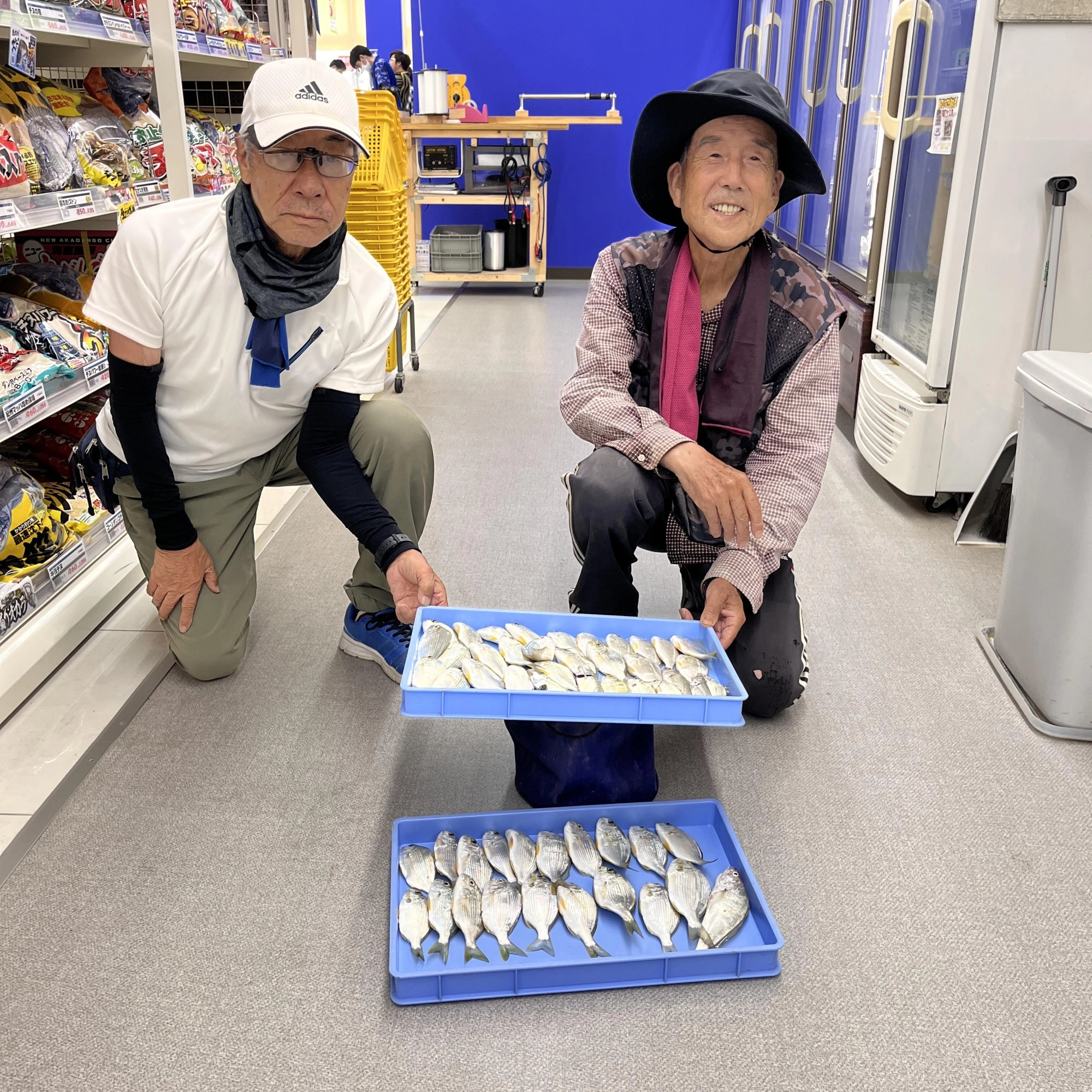 当店常連様　柴田様、尾崎様の釣果