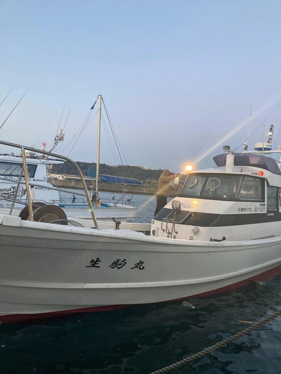 御前崎港生駒丸さんにお世話になりました。