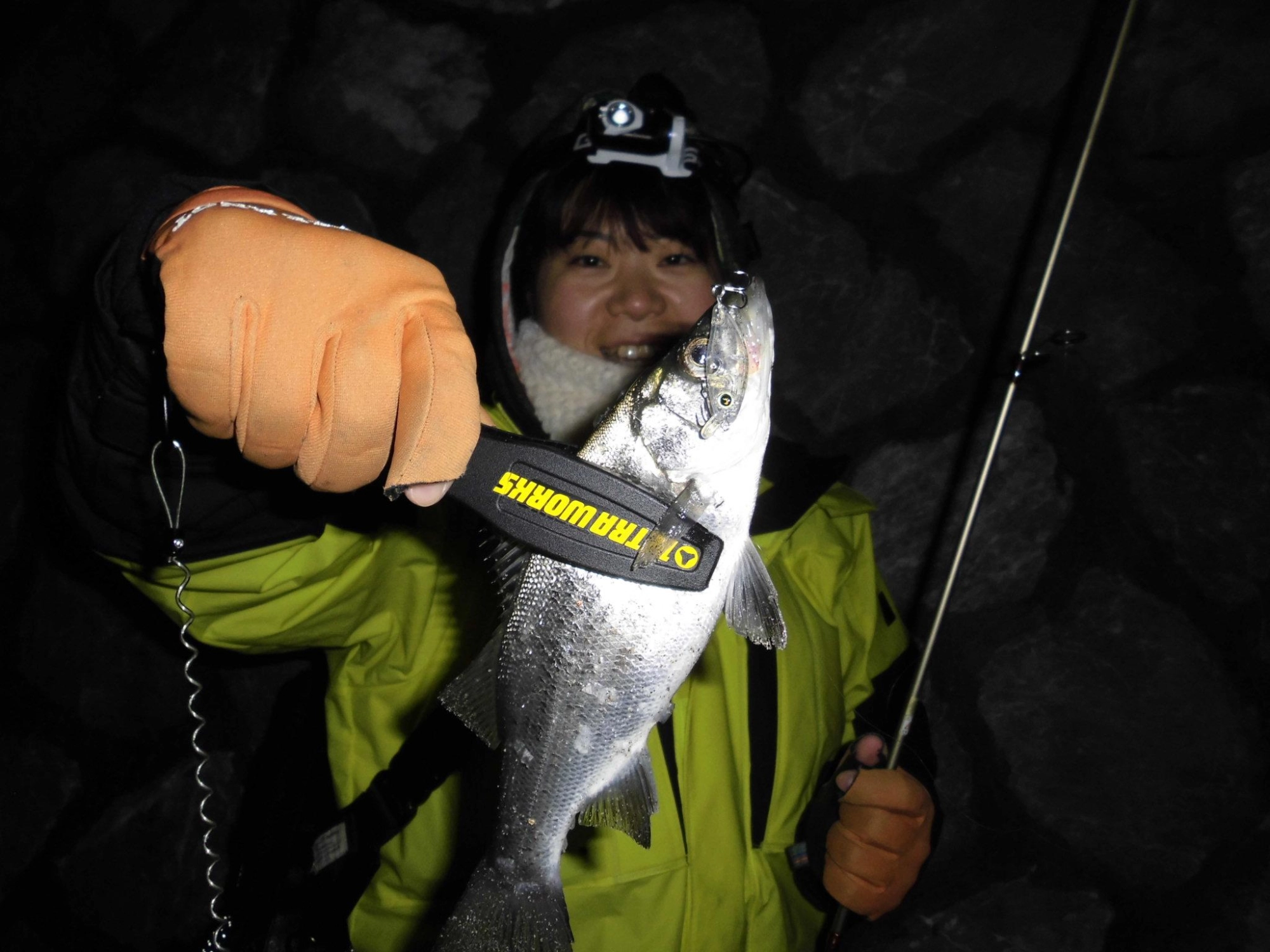 流れに乗せてゆっくりただ巻きで喰ってきました！