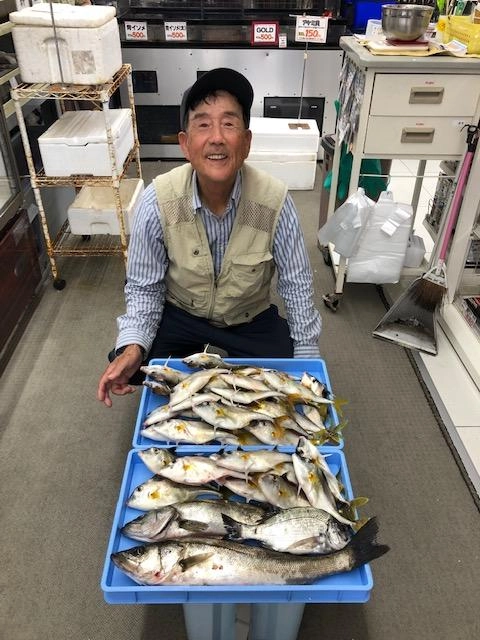 今週も絶好調！マダカ狙いでしたが、ギマが増えてエサが取られる為、針とエサを変えてギマ釣りを楽しんだそうです。