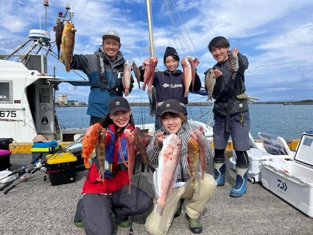 魚種も豊富な御前崎タイラバ！