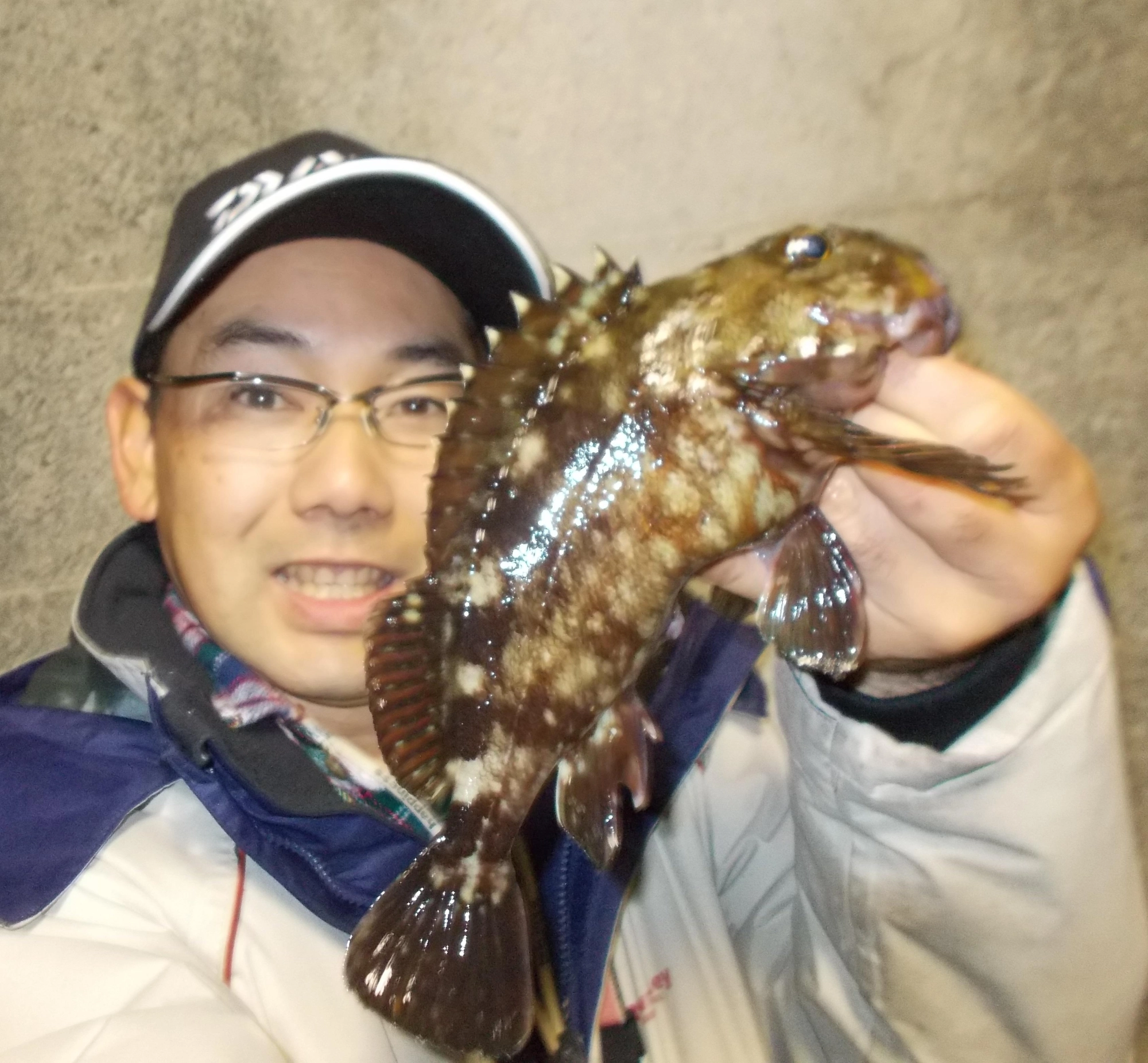 浜名湖で釣れたカサゴの記録更新！！湖内でも良型が潜んでいます。少し太めの仕掛けも用意していきましょう。