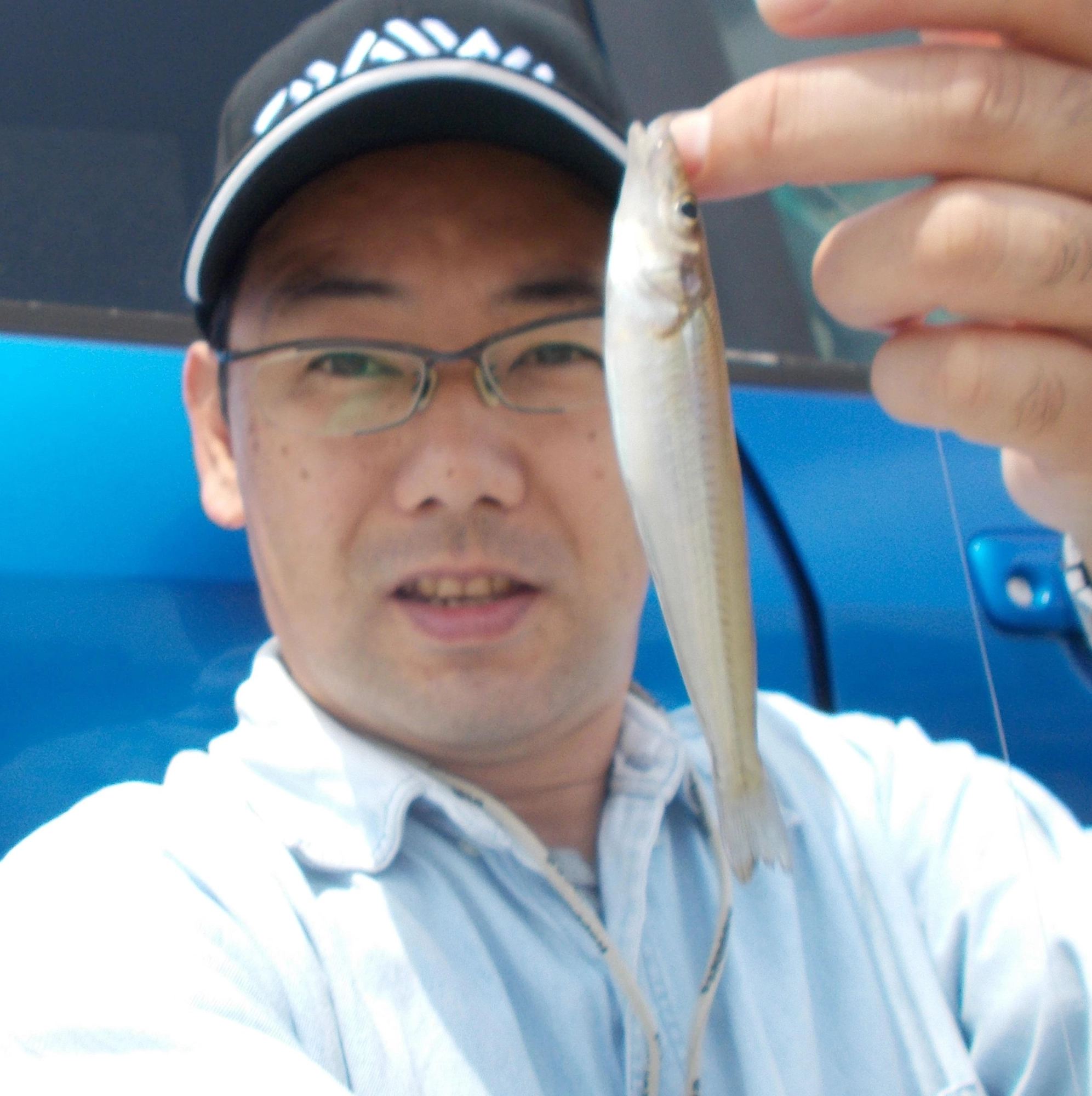 今シーズン初キスです、弁天島や砂揚場で釣ることが出来ます。