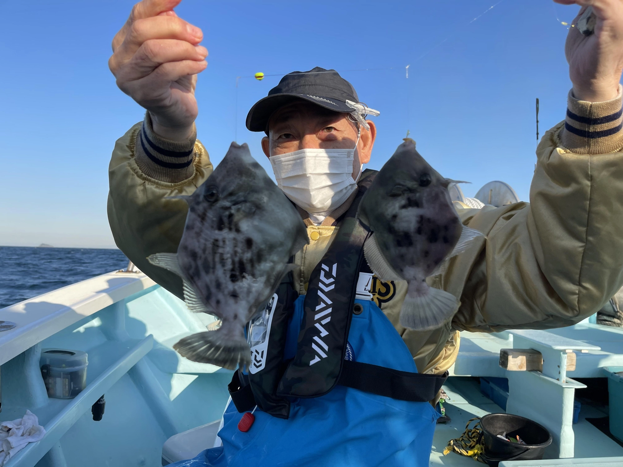 こちらの常連様はデカハギとアベレージハギのダブル掛けに成功ッ‼︎