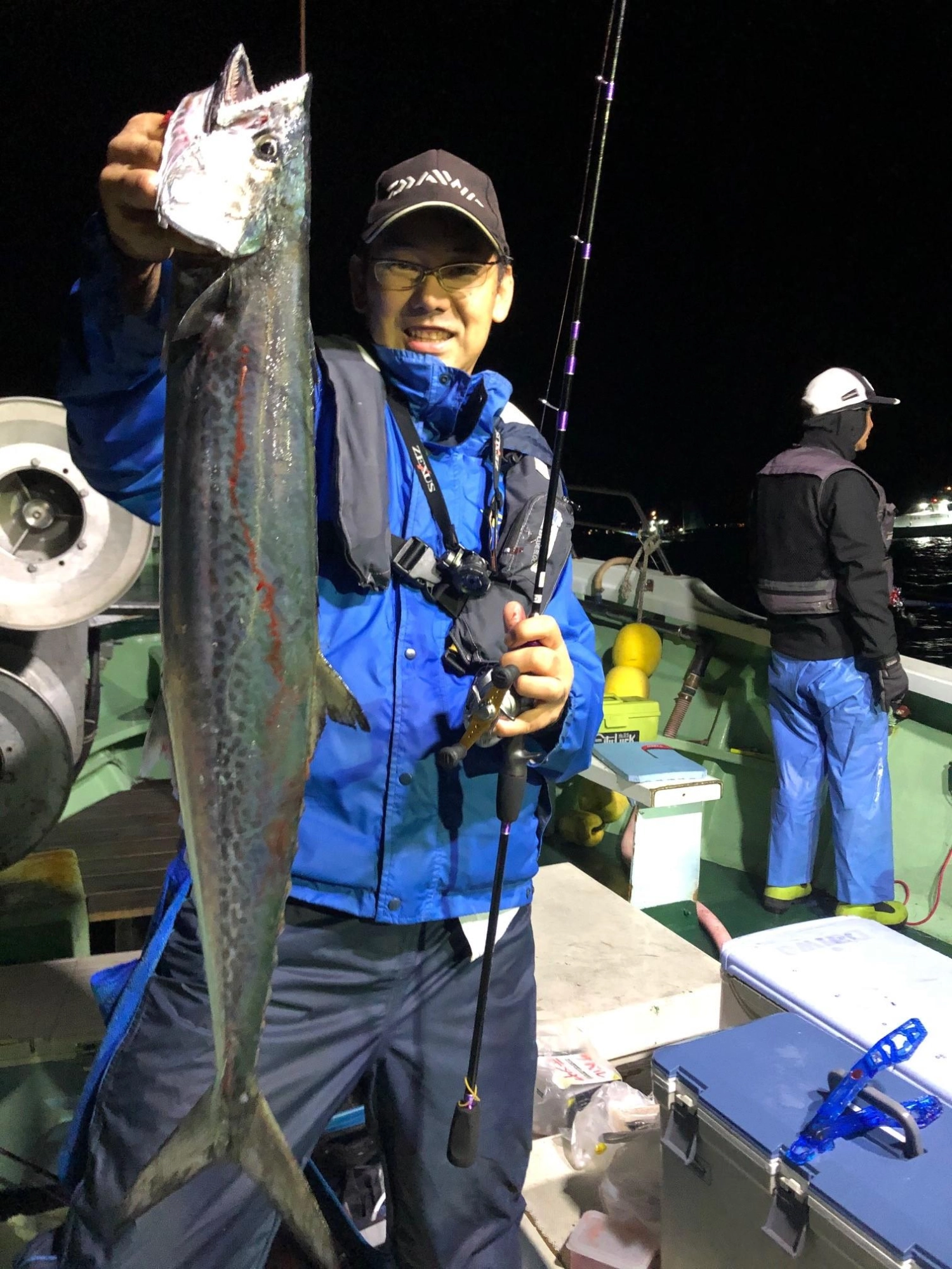 まさかの70㎝オーバーのサワラが釣れちゃいました♪