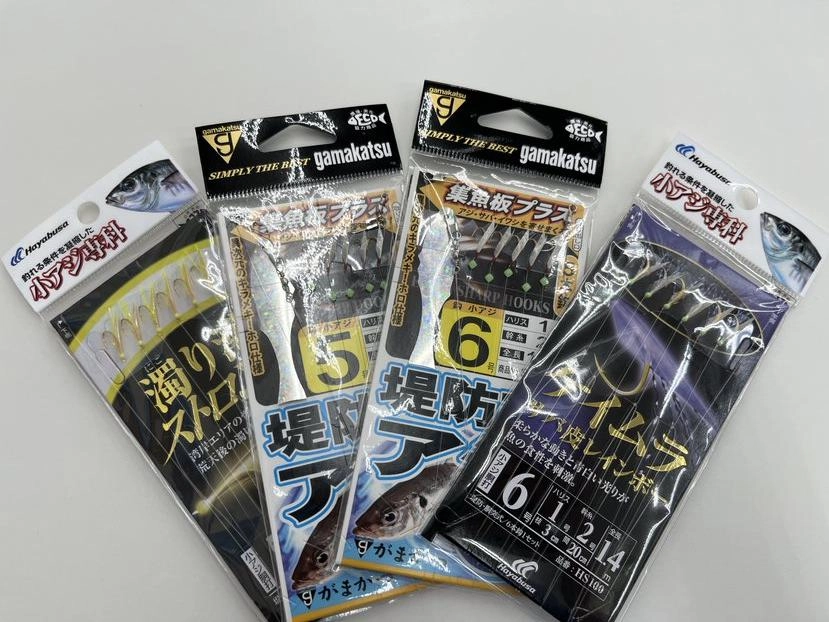 サビキは５～６号。集魚版は必須です。