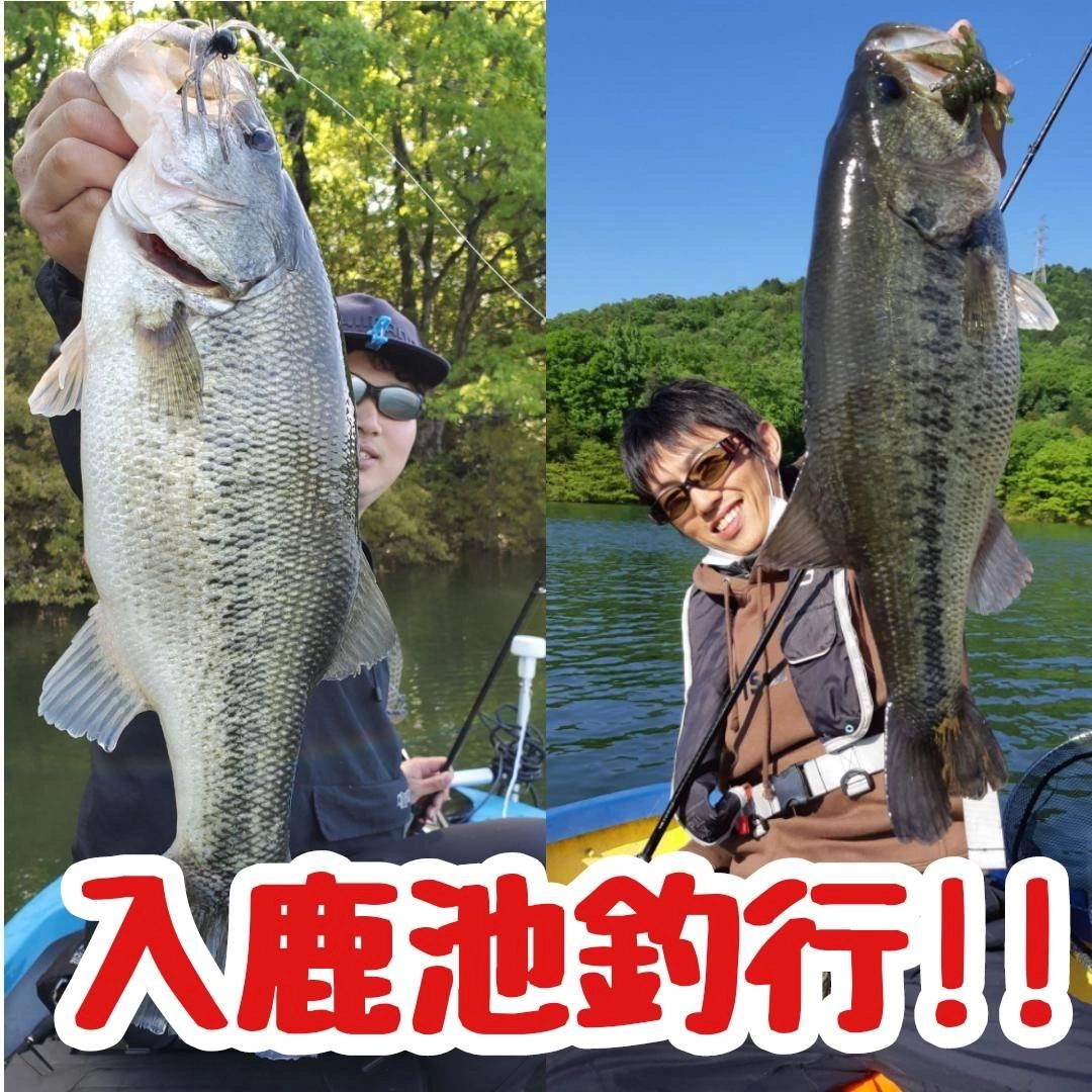 釣れたら太い・重い・デカい　三拍子そろったハイクオリティーな入鹿バスです!!