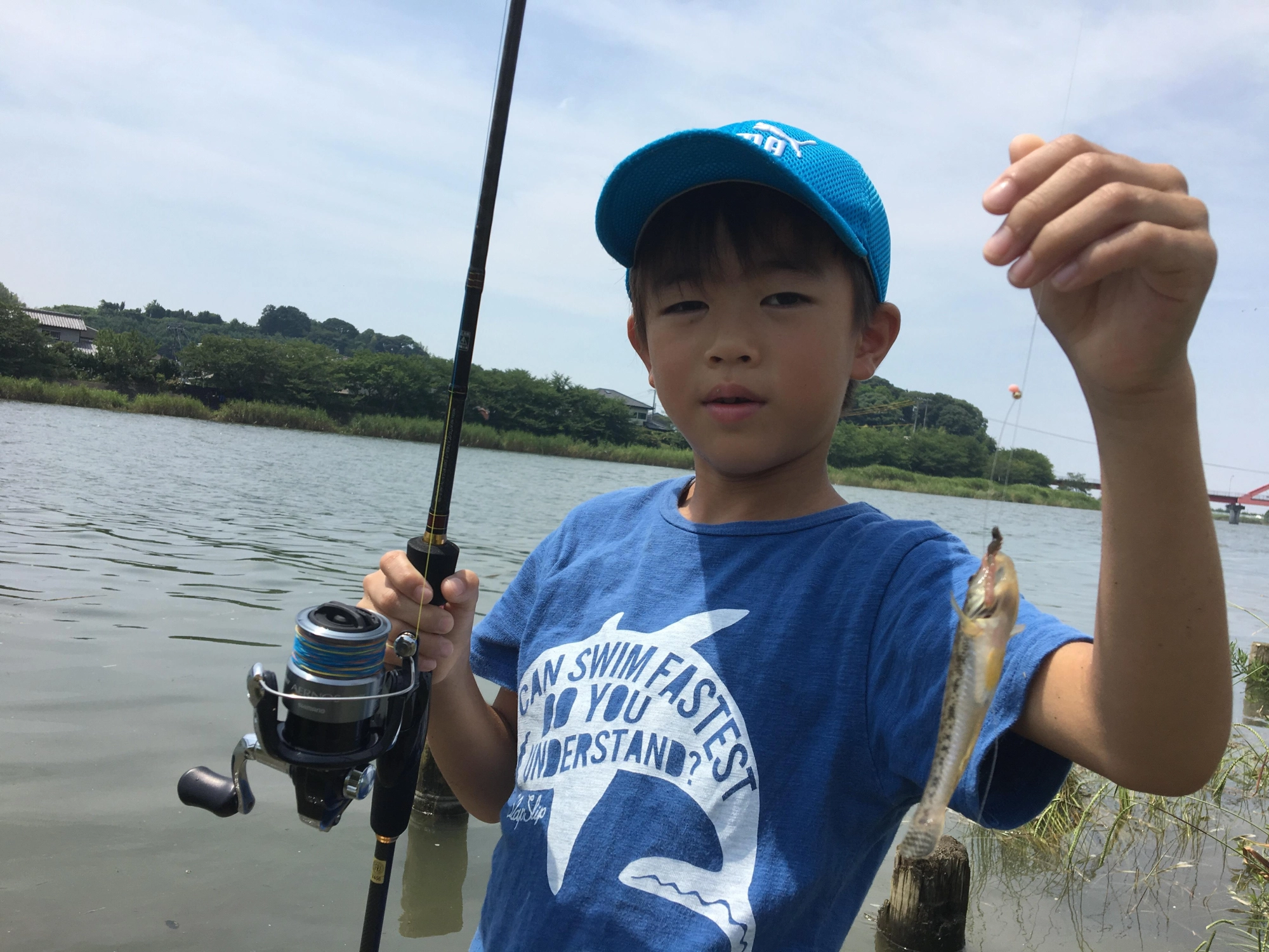 子供でも簡単に釣れます！