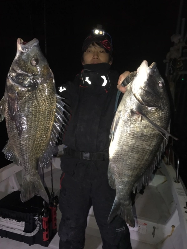 40～50ｃｍの黒鯛連発！