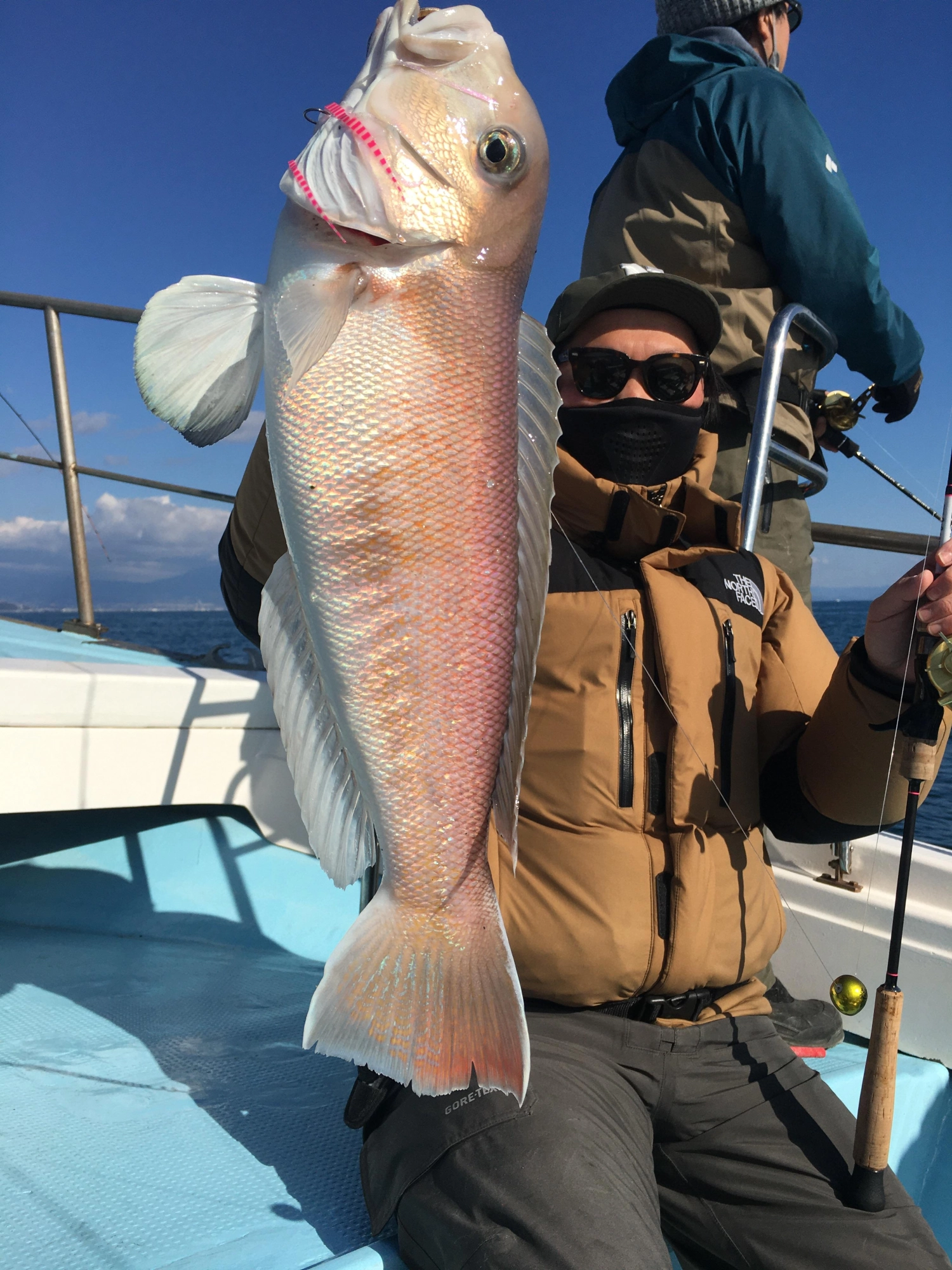 鯛ラバにて良型の幻の超高級魚ゲット！