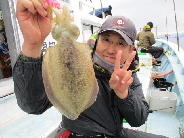 こちらのお客様はコウイカ乗せたてパチりッ(^-^)