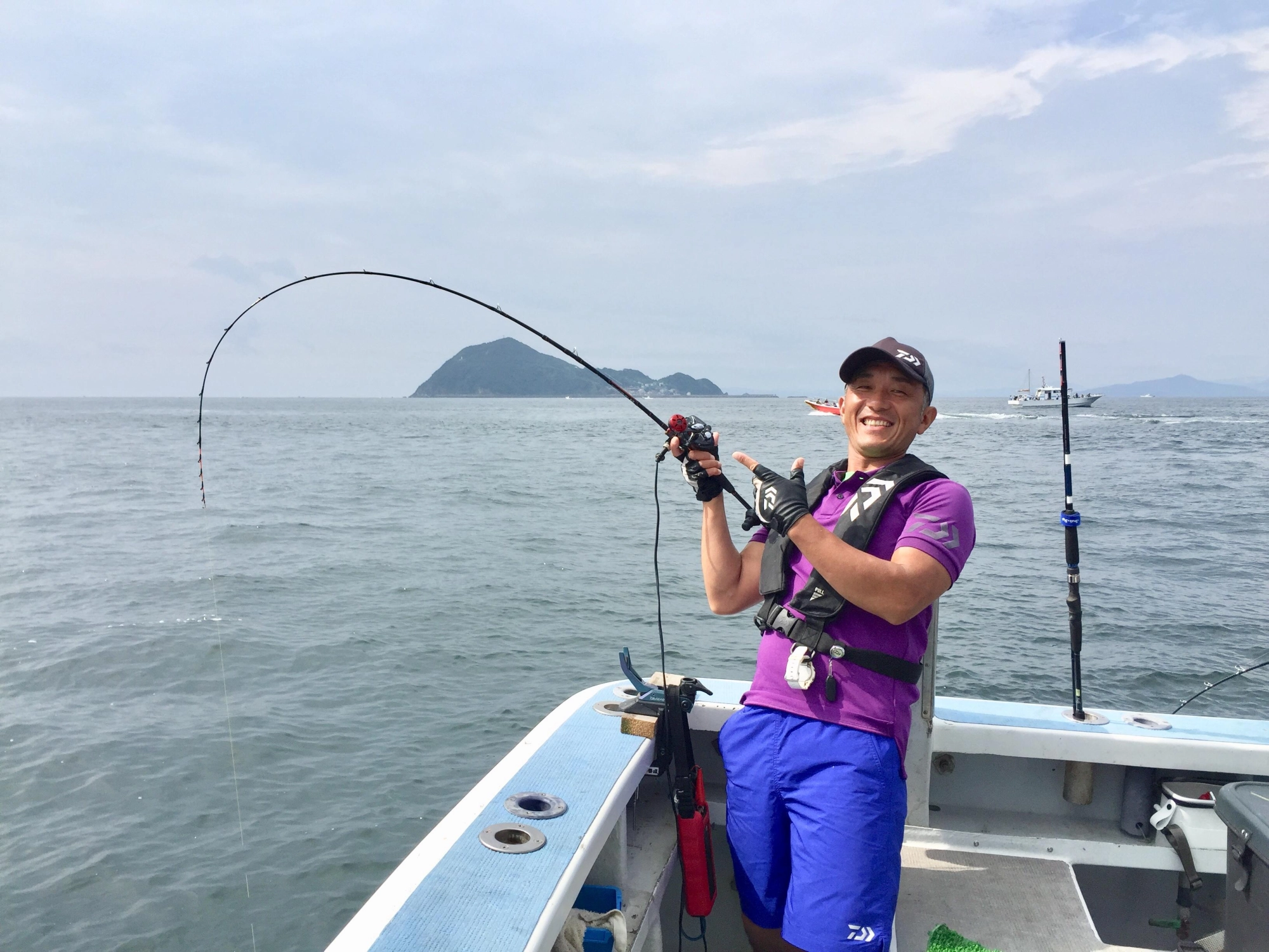 タチウオの引きはたまりません！
