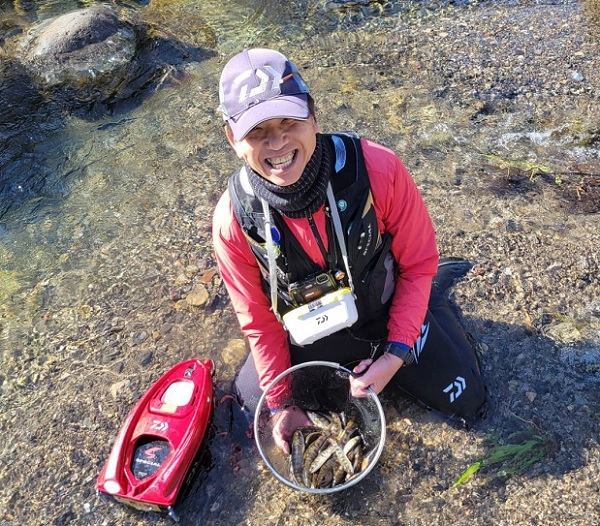 天然アマゴのみ釣果
24尾
