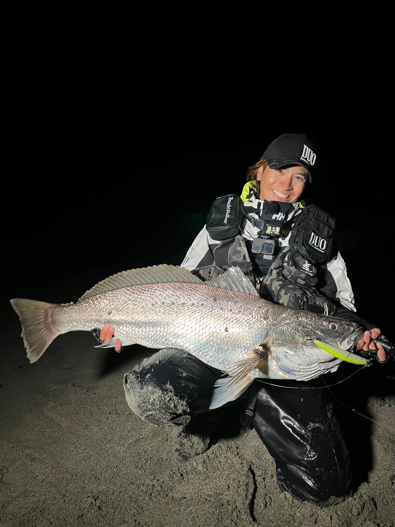 タイドミノーゴースト170Fでオオニベ、2ヒット！