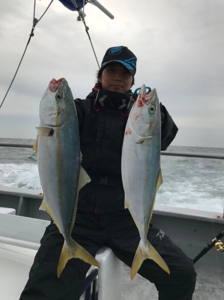 ダイワFKジグでダブルヒット！