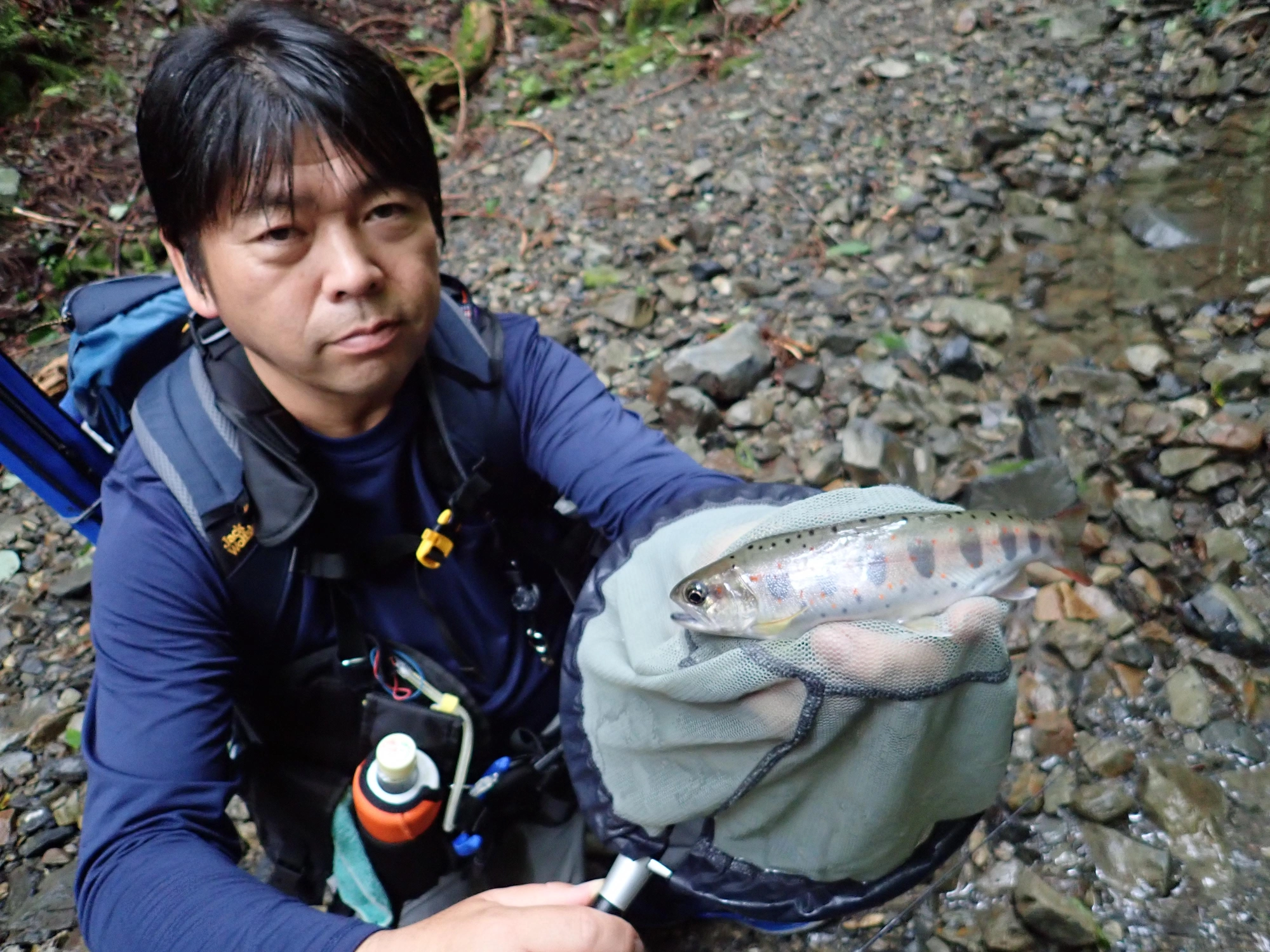 七原さんにはコンスタントにこのサイズが！ルアーの流し方で釣果に差が・・・