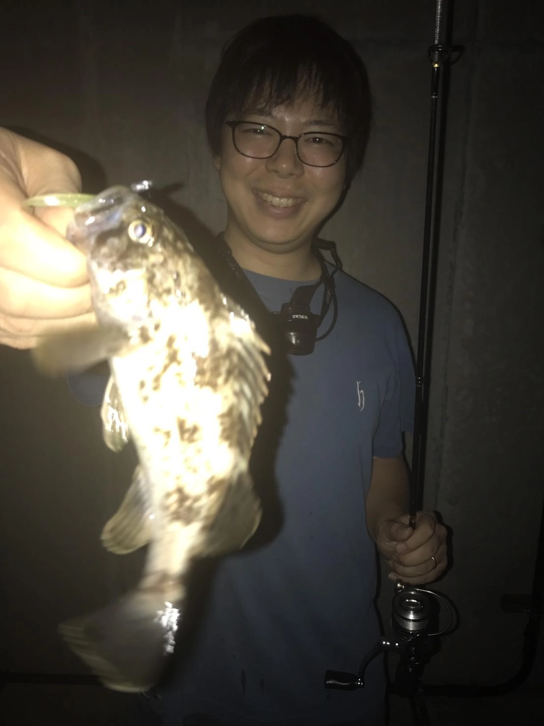 元気良く食いついてきてくれました！