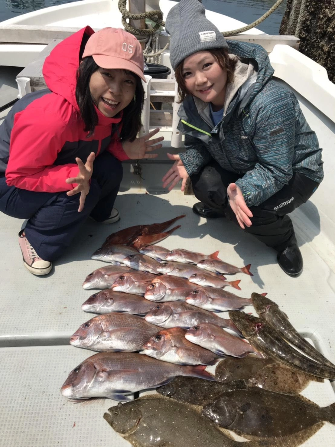タイラバは初心者でも女性でも簡単にたくさん釣れるから楽しいですね♪【最近は釣りガールの方が釣れる♪】