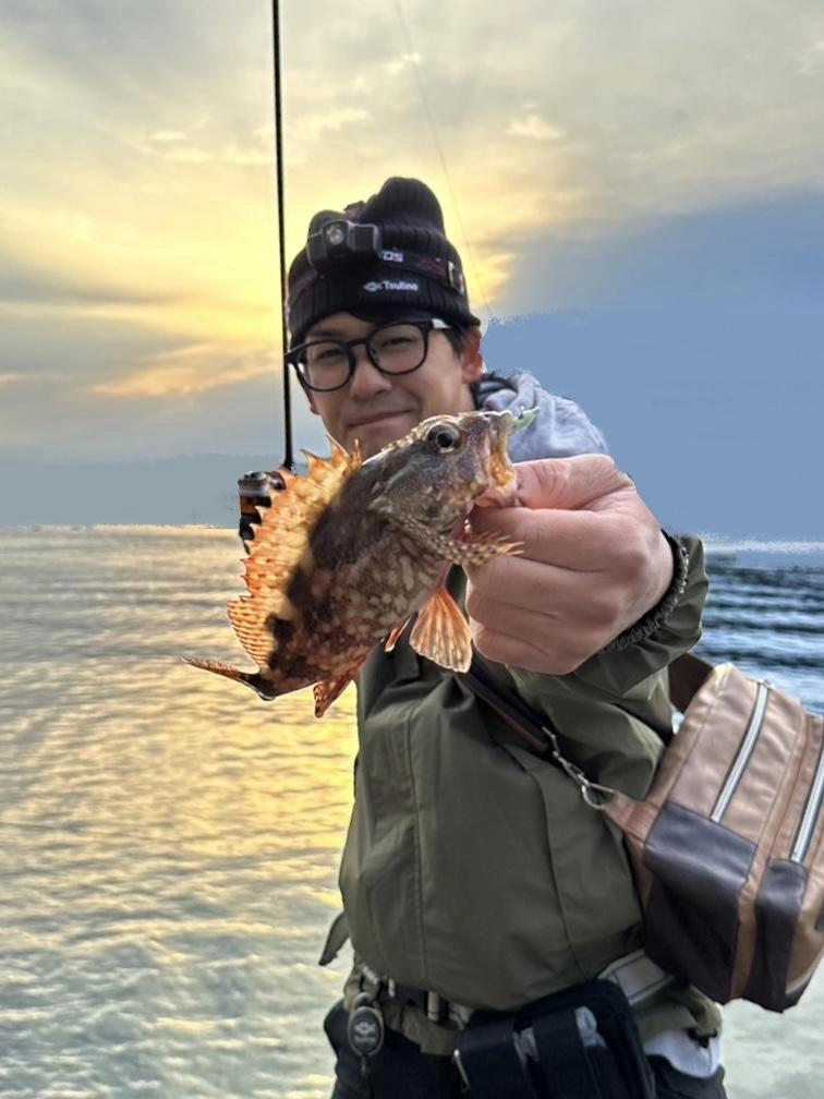 根魚は底をただ巻きでも釣れますよ！