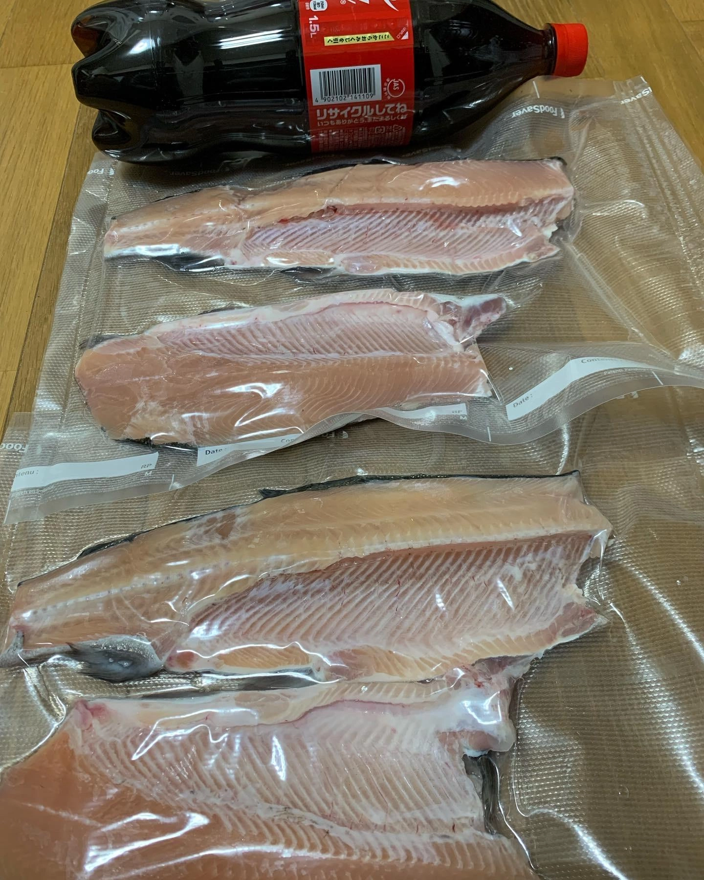 解凍モエビ意外と大物がきます。