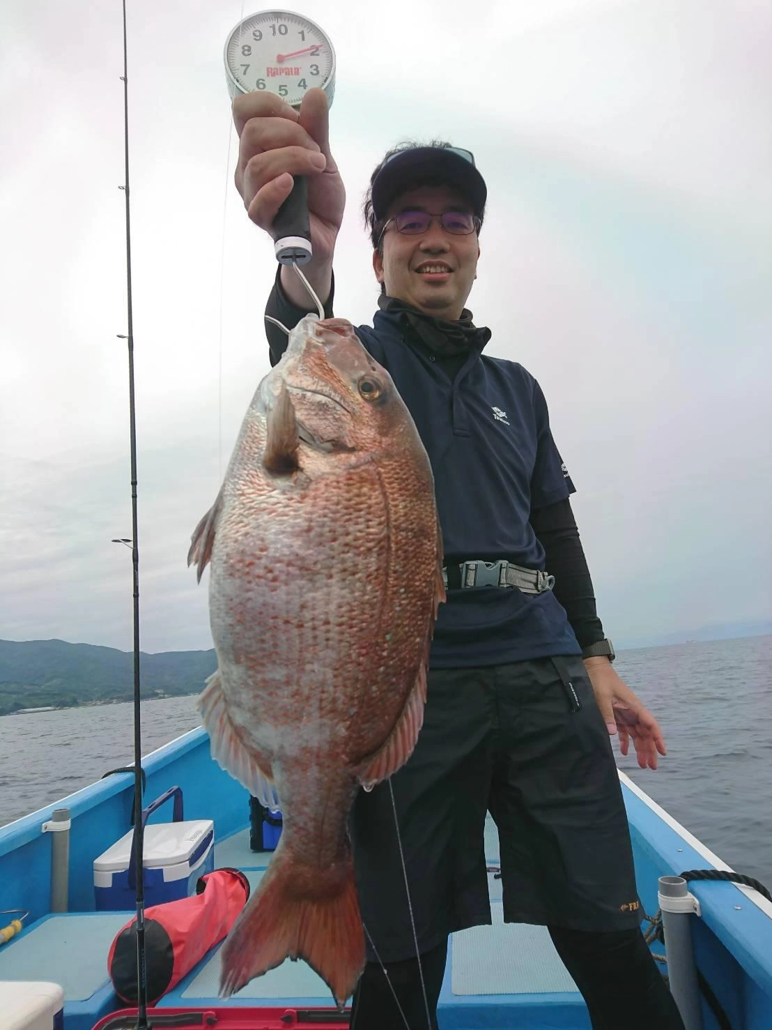 ヒットタイラバは紅牙ピンク100ｇ
