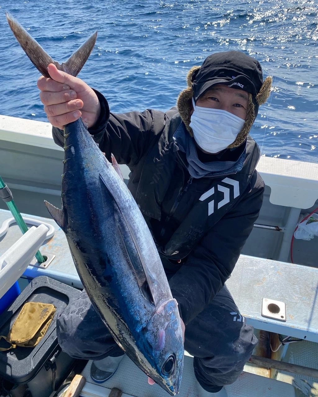 伊良湖港から１時間半でポイント到着！